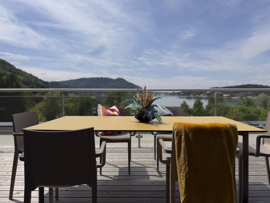 Penthouse Seerose Ausblick